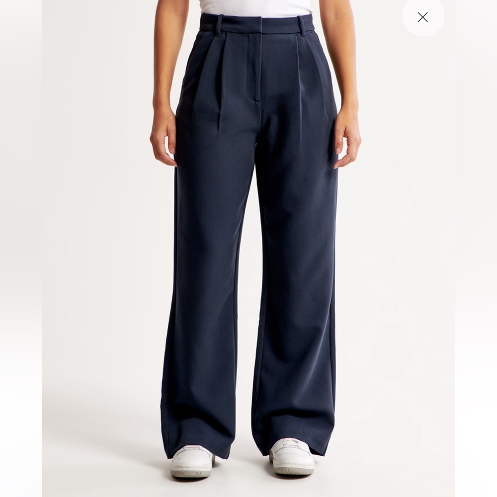 Curve Love A&F Sloane Tailored Pant
